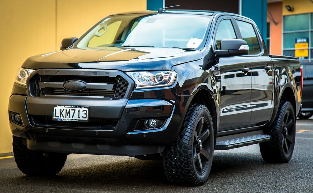 2. After Ford Ranger Blackout 9 - Wrap Innovations - Car Wrap, Blackout, Window Tinting Specialist Wellington