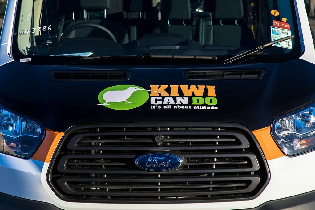 Kiwi Can Do Transit 12 copy 1 - Wrap Innovations - Car Wrap, Blackout, Window Tinting Specialist Wellington