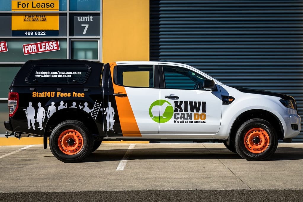 KiwiCanDo 1stRanger after 14 copy - Wrap Innovations - Car Wrap, Blackout, Window Tinting Specialist Wellington