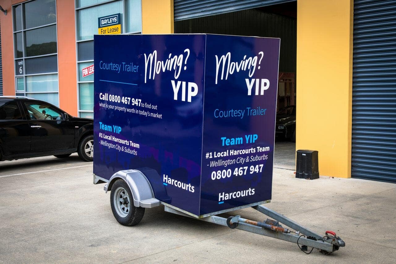 William YIP – Harcourts Trailer Wrap